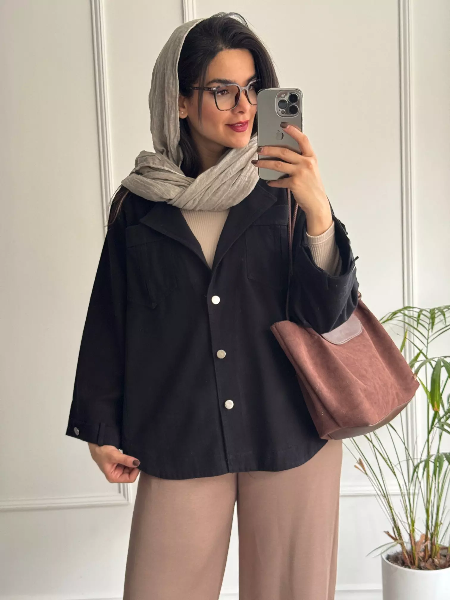 مانتو کتان جین رنگی شایلین